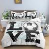 Football Bed Cover Set Adults Winter Duvet Cover Sets Kids,twin Full Queen King Bedroom Set Home Textile Housse De Couette