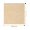 OUNONA Cooking Sheet Wax Commercial 200 Kraft 15x15cm Hamburger Baking Fried Food Wrapping Gift Brown Paper, Grade, Sheets, Paper, Double-Sided,