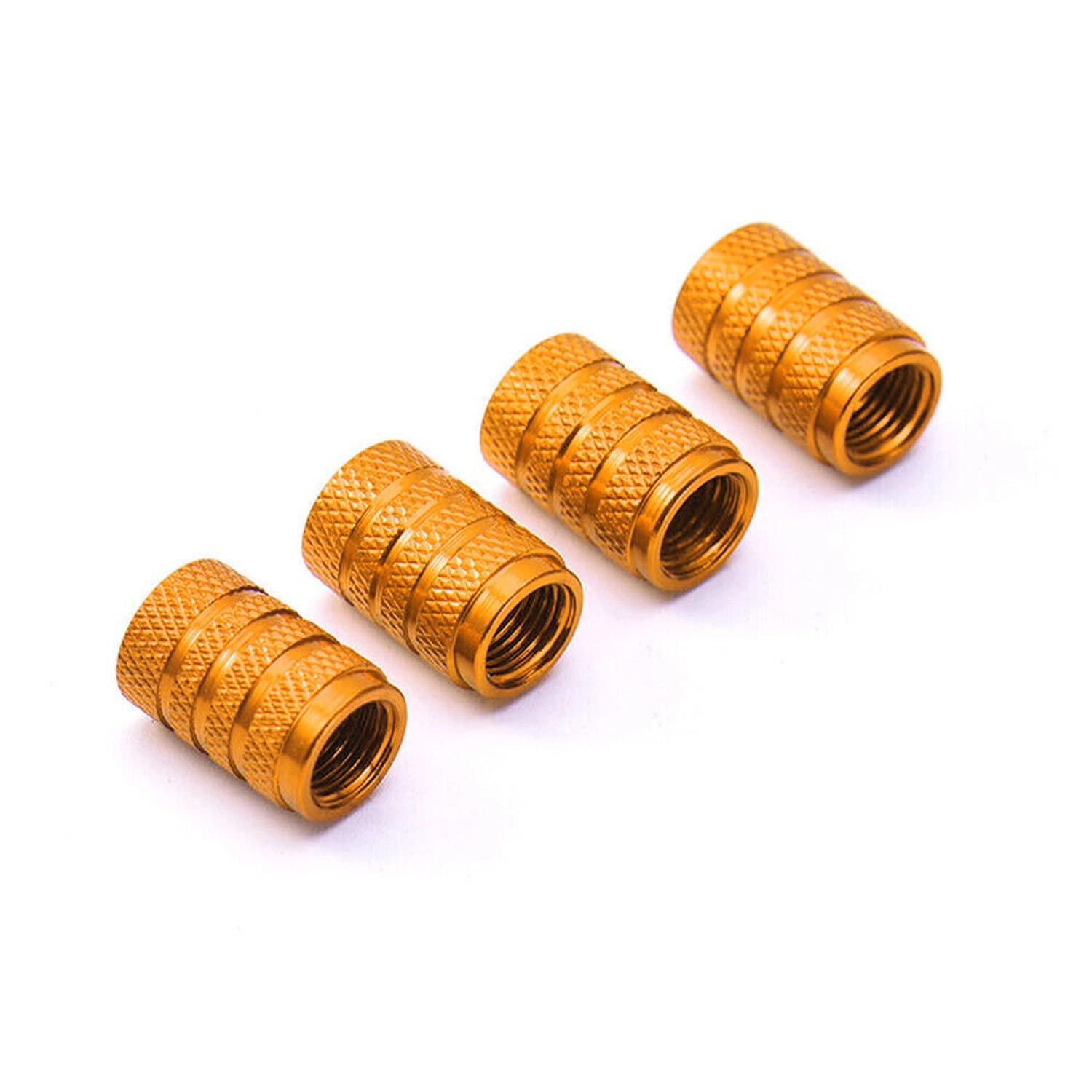 

4pcs Universal Car Wheel Tire Valve Stem Caps Dust Covers Aluminum Tire Wheel Stem Air Valve Cap Car Accessories