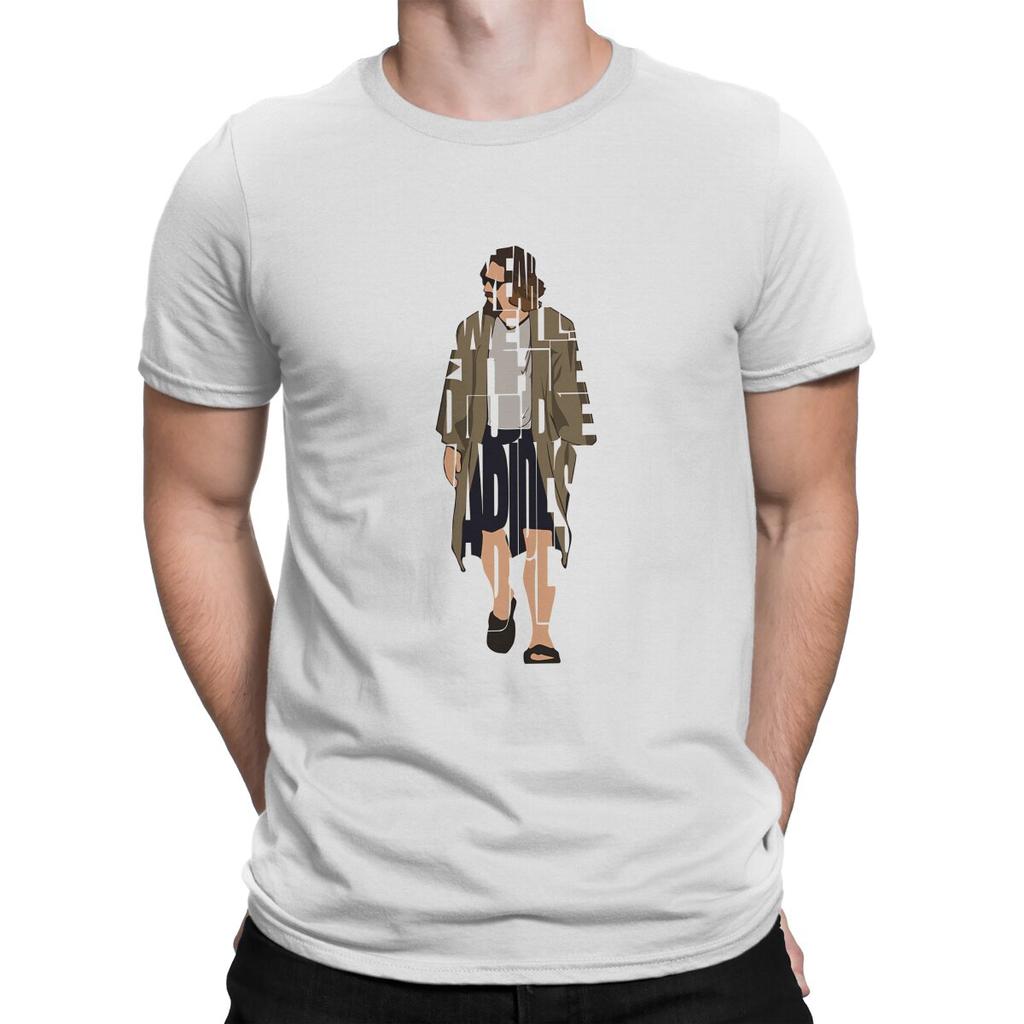 The Big Lebowski Movie Classic Retro Tshirt Homme Mens Streetwear Polyester T Shirt For Men