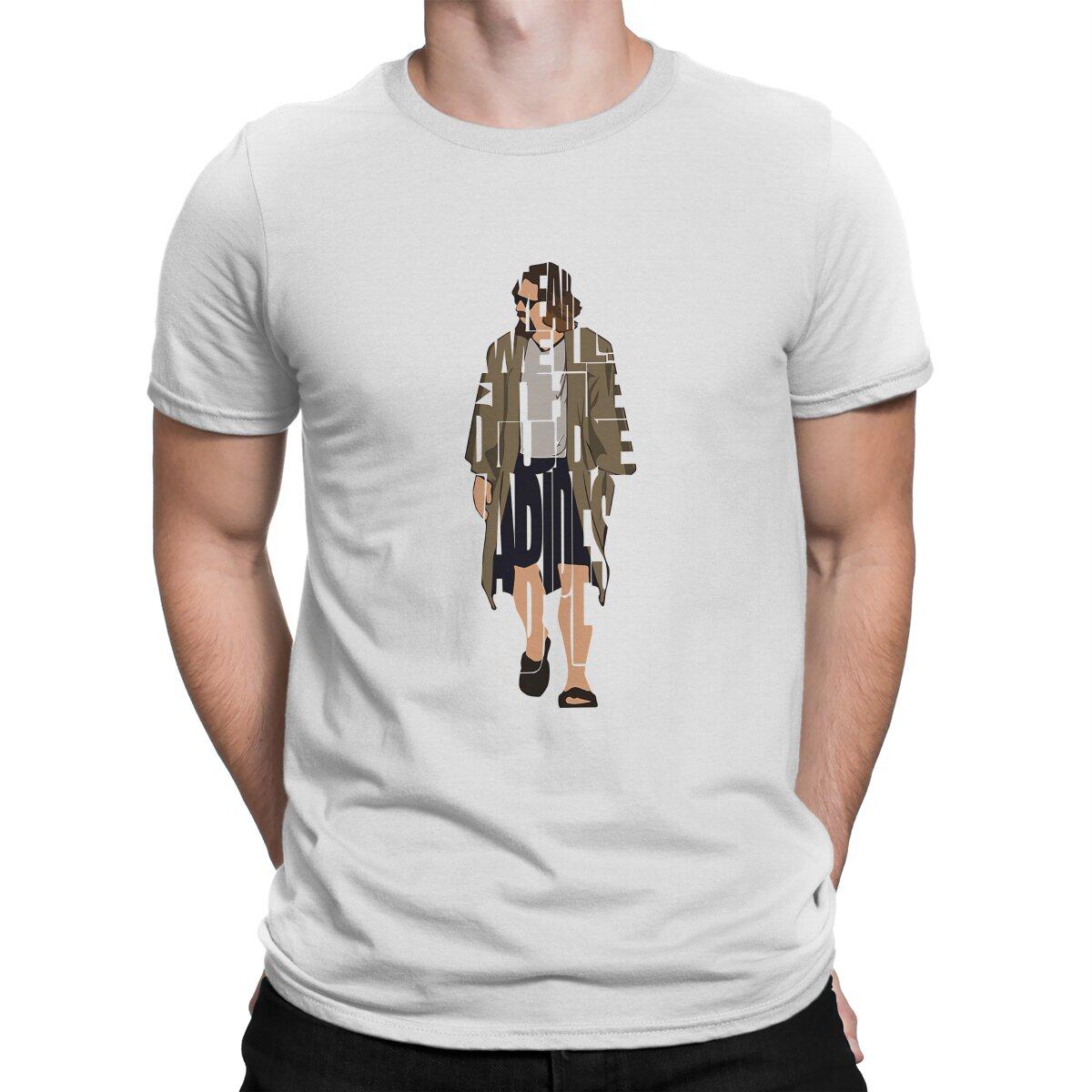 

The Big Lebowski Movie Classic Retro Tshirt Homme Mens Streetwear Polyester T Shirt For Men S