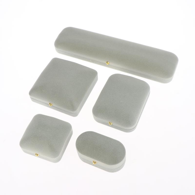 Velvet Jewelry Box Rings Necklaces Earrings Pendants Storage Box For Women Jewelry Packaging