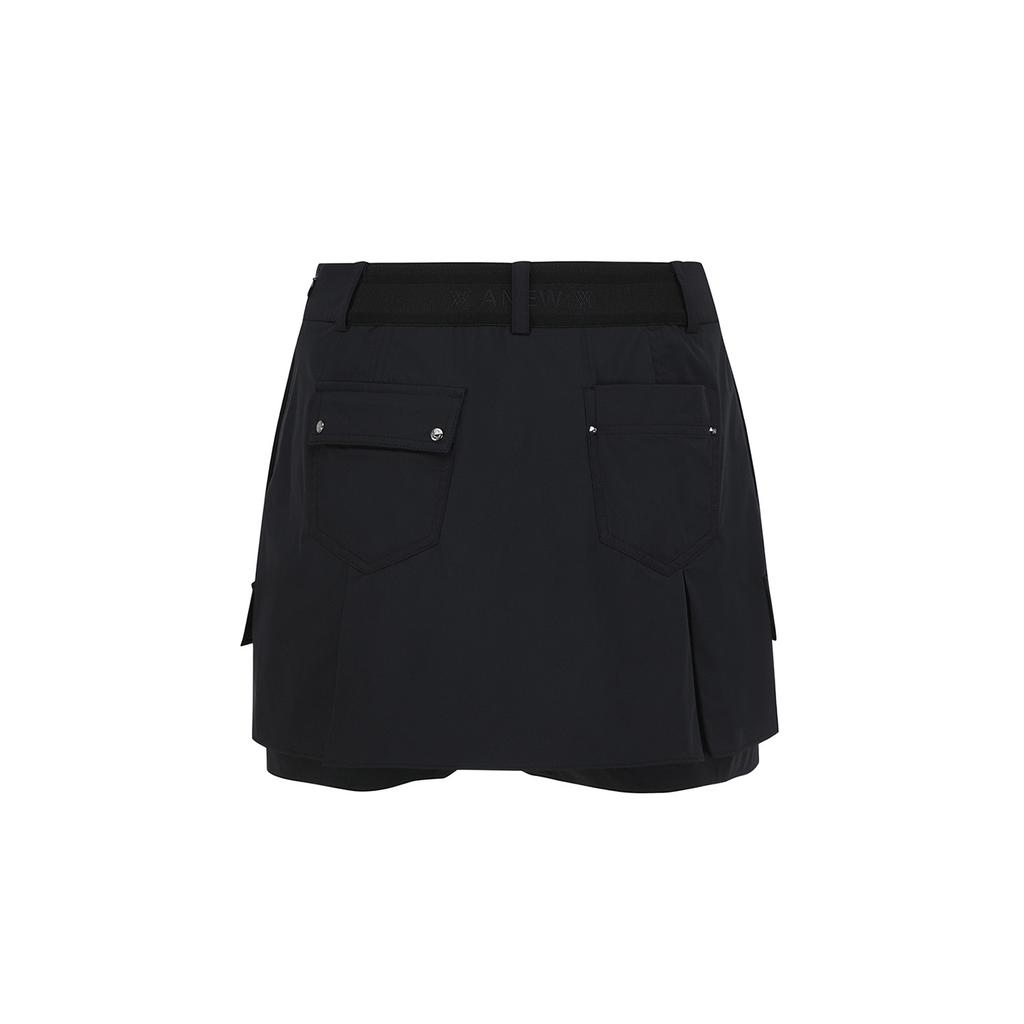 ANEW GOLF Women Incision Half Pants_Bk