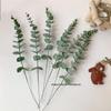 Retro Eukalyptus Pengablad Gren: Konstgjorda Gröna Växter för Blomsterarrangemang, Nordic Style Inredning