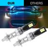 2pcs 100W 6500K H1 LED Headlight Bulbs Conversion High Low Beam White Car Lights Turn Signal Universal Car Lights Accessories