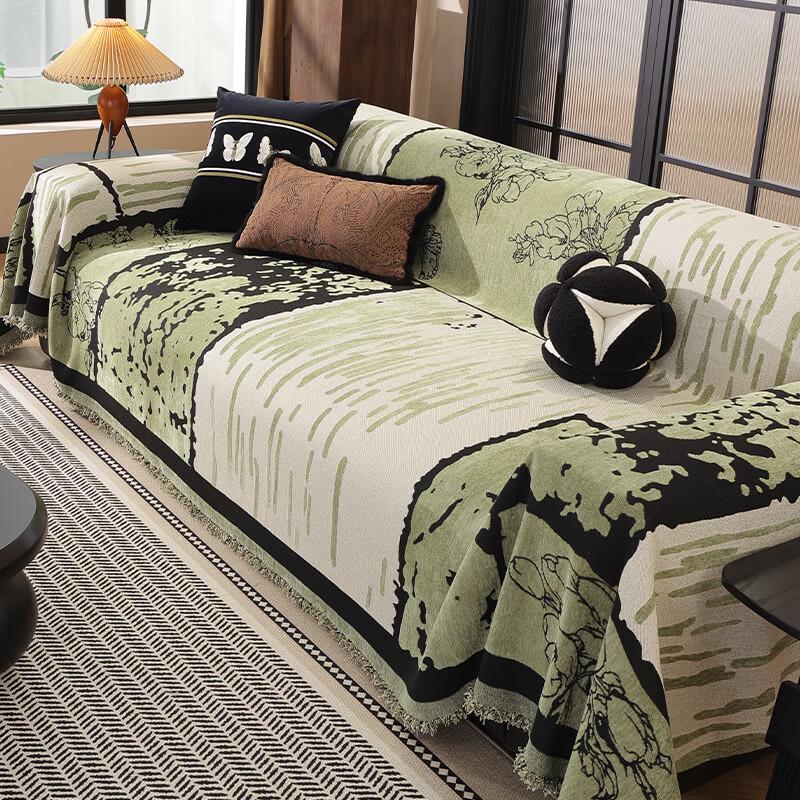 OEING All-Season Sofa Cover and Blanket