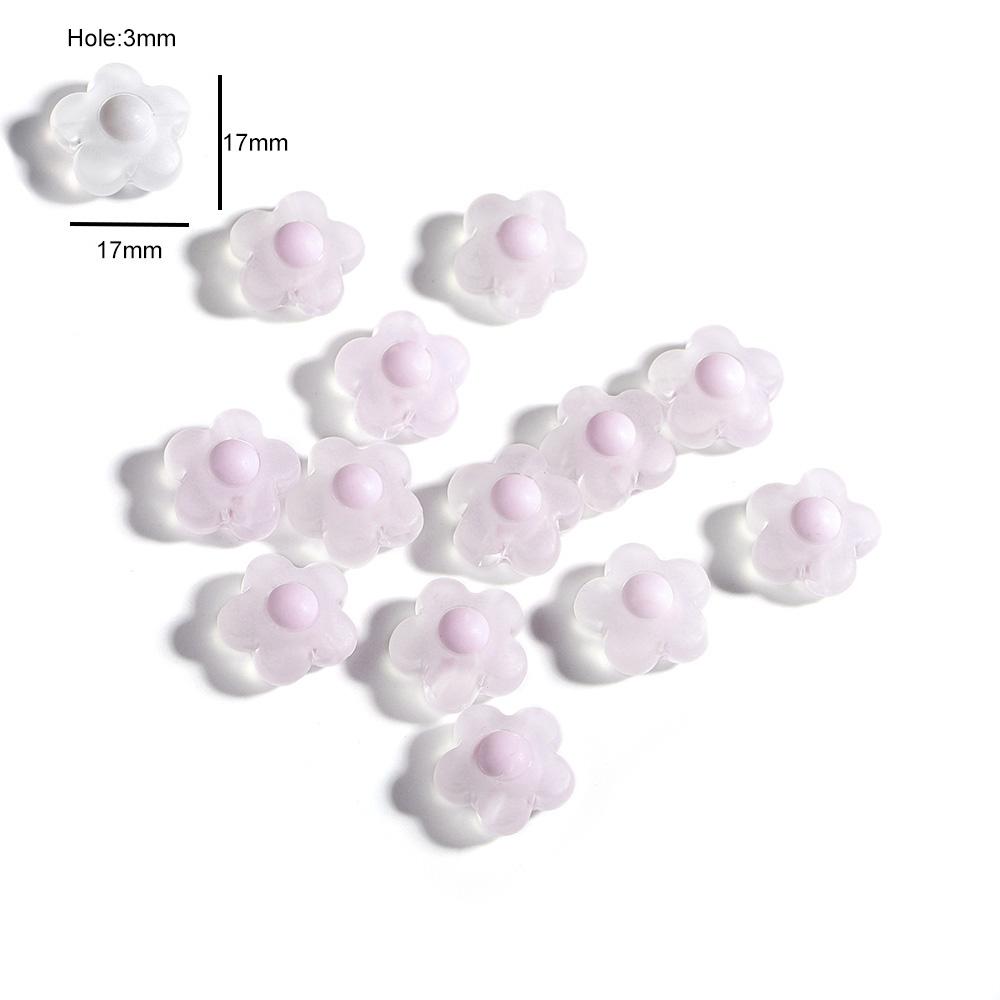 

20 шт. акриловые бусины, прозрачные бусины в форме пентаграммы, цветка в форме сердца для DIY, ожерелье, серьги, принадлежности для изготовления ювелирных изделий 20Pcs