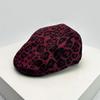 New Women Y2K Retro Leopard Print Visors Hats Breathable Casual Sunshade Niche Peaked Caps Versatile Outdoor Fashion Street Ins