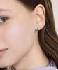 Tatiana Antique Oval Cubic Earrings Ec3324