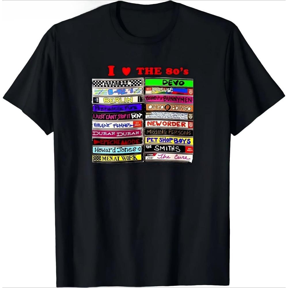 I Love The 80s T Shirts for Boys Party Funny Vintage Brithday T Shirt Best Gift Children Tops & Tees Pure Cotton Casual Tshirts
