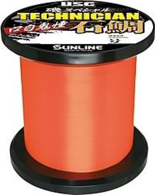 SUNLINE Nylon Line Iso Special Technician Ishidai Kuchihiraki Tou 300m 18 Honishi Orange No.