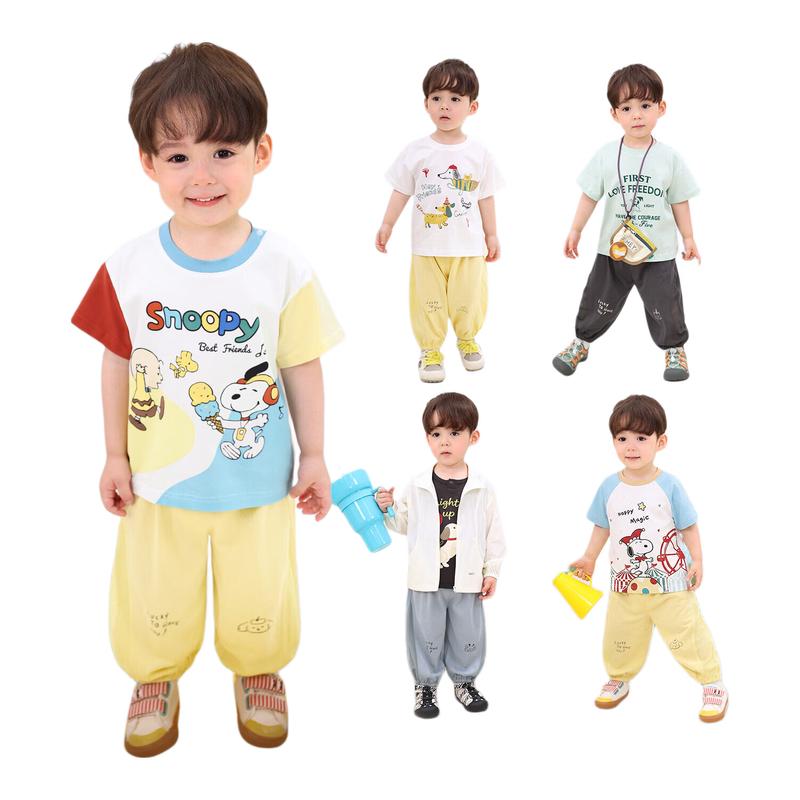 LUSON Baby Boys Breathable Mosquito Repellent Summer Pants 73