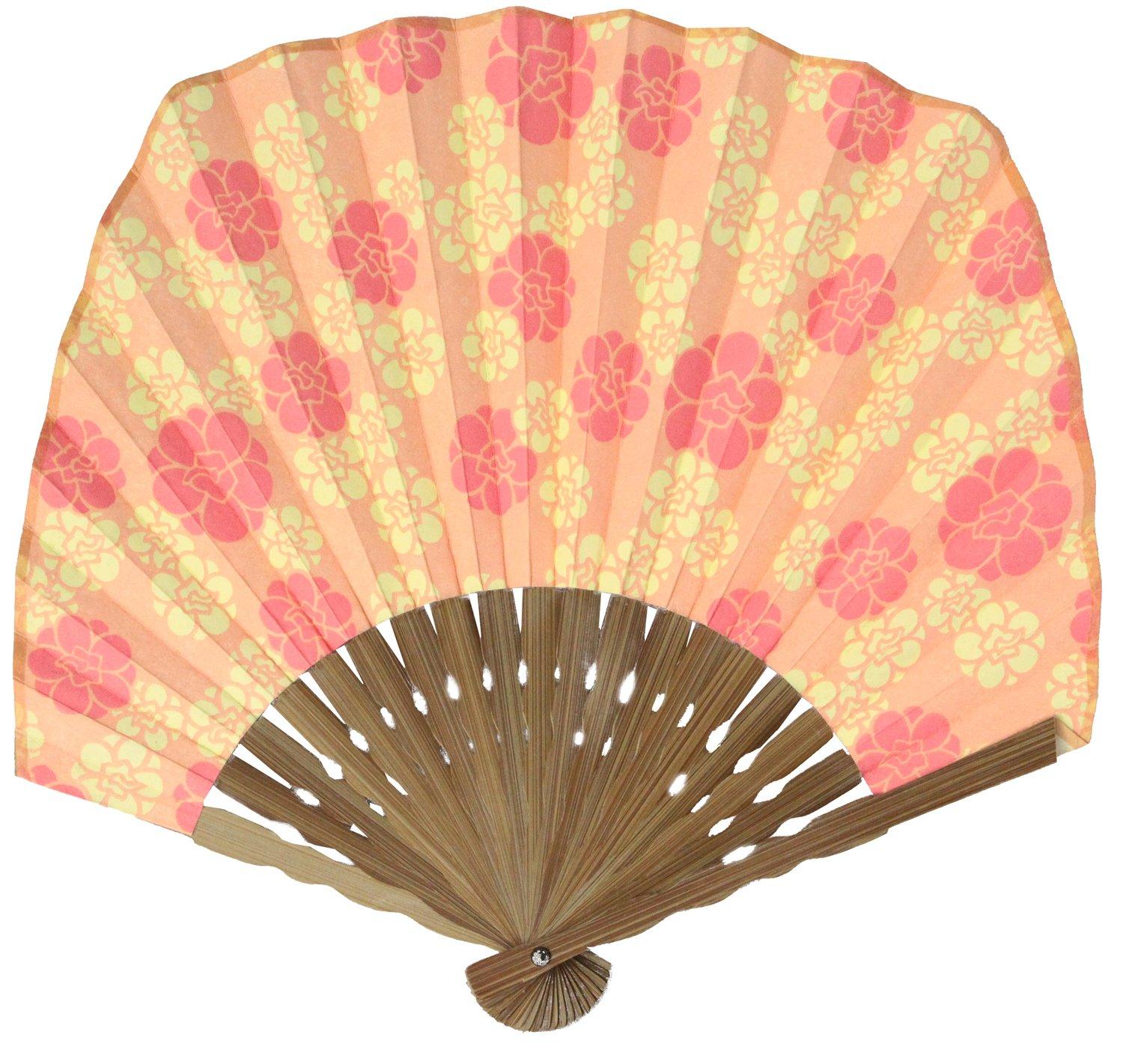 

Квадратный бумажный веер с гербом Ураумэ Токи, (Плам Блоссом) дизайн, (Японский ибис)/Бежевый