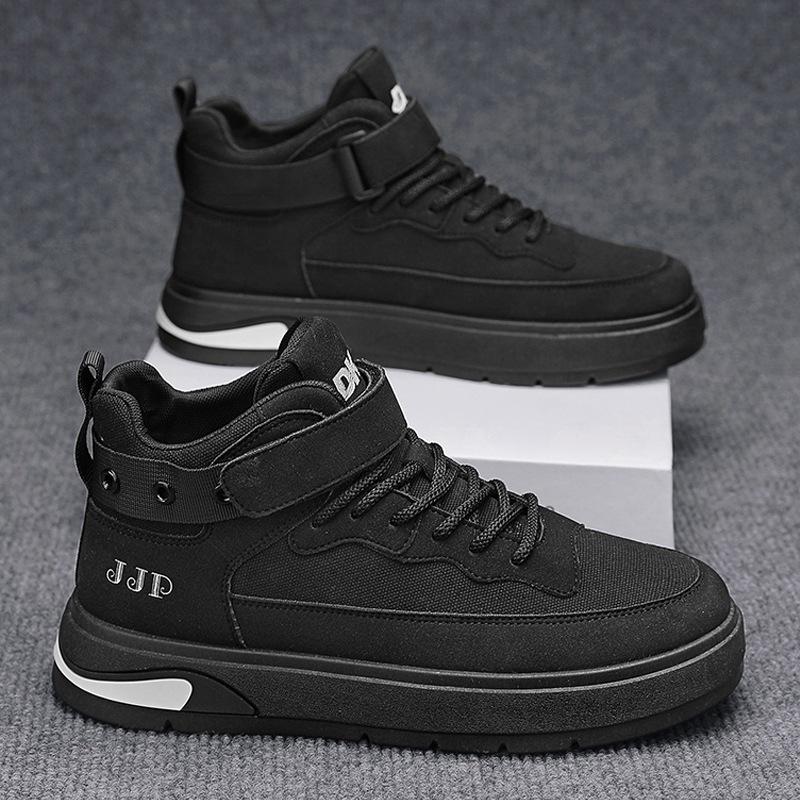 

High-top board shoes men s autumn 2024 new trend casual men s shoes flat-soled sports trendy shoes teen students 39