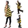 Halloween Adults Toddler Fancy Bee Cosplay Outfits Performance Animal Role Play Bee Cosplay Cute Yellow Stripe Costume