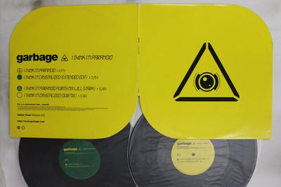 12-Zoll-Schallplatte GARBAGE I Think Im Paranoid TRASH23 MUSHROOM 1998 UK Rock Gebraucht