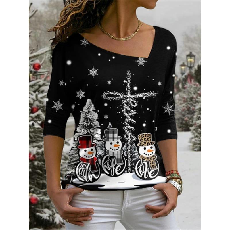 Футболка с цифровой 3D-печатью для женщин 2023 года — фото 3