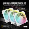 Ventilateur - CORSAIR - iCUE Link LX120 RGB - 120 Mm - 2400 Tr/min - Double Boucles Lumineuses