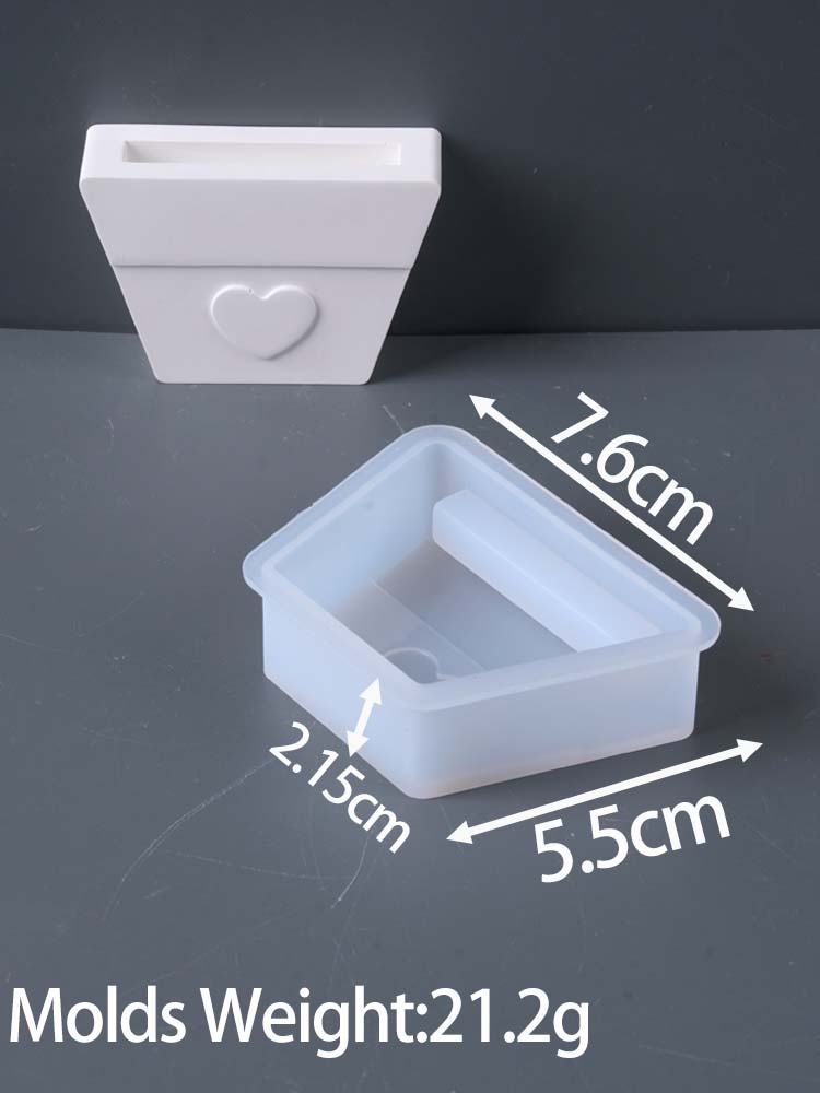 

Flowerpot Ornament Silicone Mold DIY Hollow Design Sunflower Tulip Acacia Flowers Shape Plug-In Plaster Resin Craft Making Molds