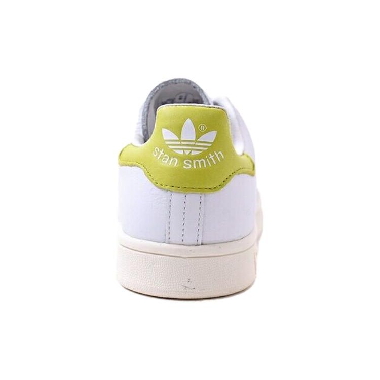 Adidas Stan Smith Cushioning Durable Low-Top Sneakers Unisex Sneakers White Yellow BY9046