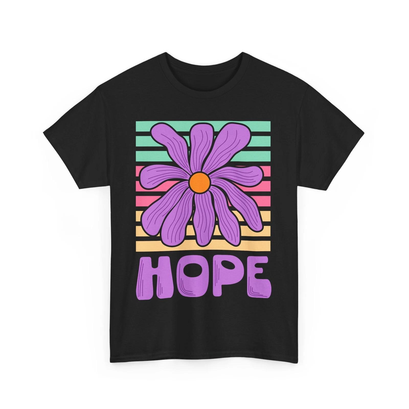 

Wildflower Meadow T-Shirt | Nature Lover & Hope T-Shirt L