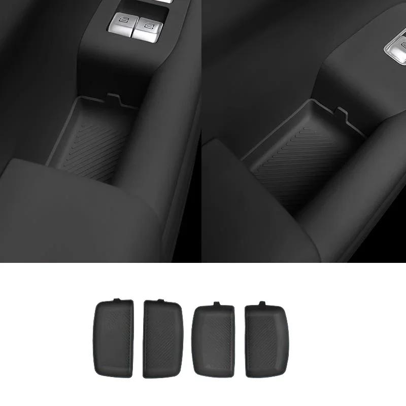 For Leading Ideal LiXiang L7 L8 L9 2025 2025 2025 Interior Door Handle Silicone Storage Mat Door Slot Protective Mat