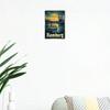 Vintage Metal Wall Art Hamburg Elbphilharmonie Cityscape Tin Sign for Living Room