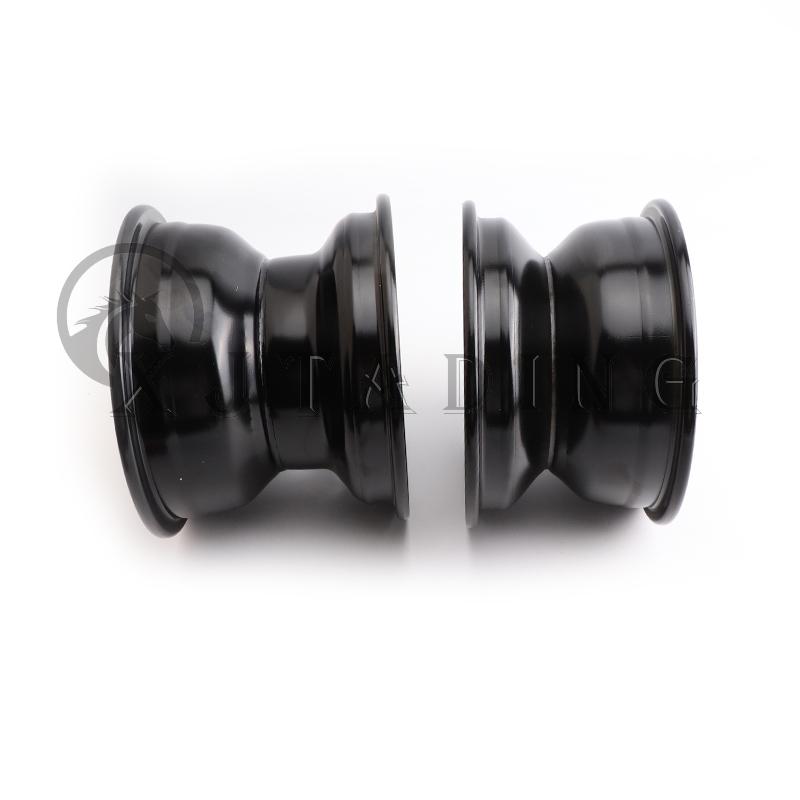 Black 3 Hole 8 inch Front or Rear wheel Hub For 110cc-250cc ATV Go kart UTV Buggy Quad Dirt Bike 8" vacuum Tyre Accessories