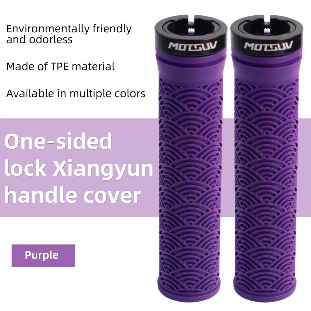 Non-Slip Rubber Bike Handlebar Covers TPE Mountain Bike Grips Mountain Biking