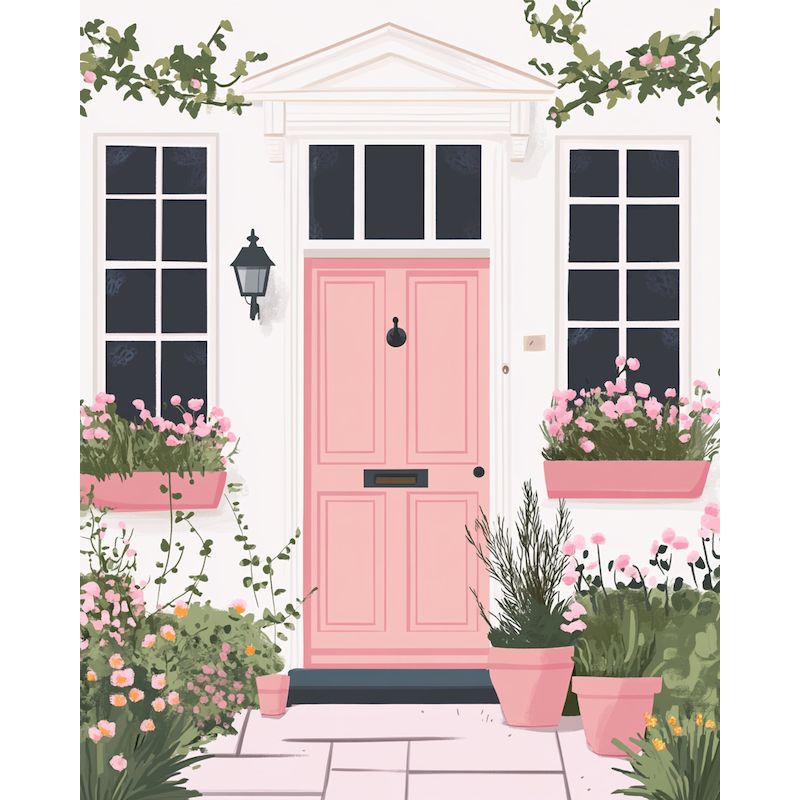 

GATYZTORY Paint By Number Store Landsape Hand Painted Painting DIY Coloring By Numbers Kits City On Canvas Gift Home Decor 30x20cm no frame
