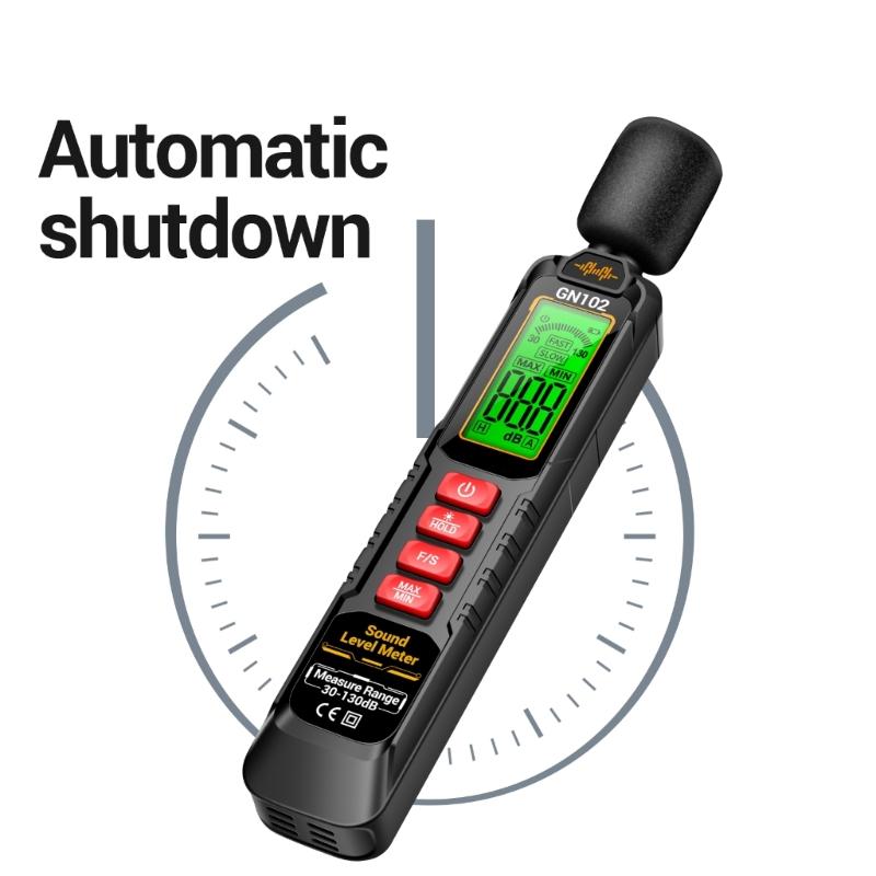Easy Carry  Sound Level Meter High Precisions Decibel Tester for Accurate Noise Measurement in homes  & Office environment 