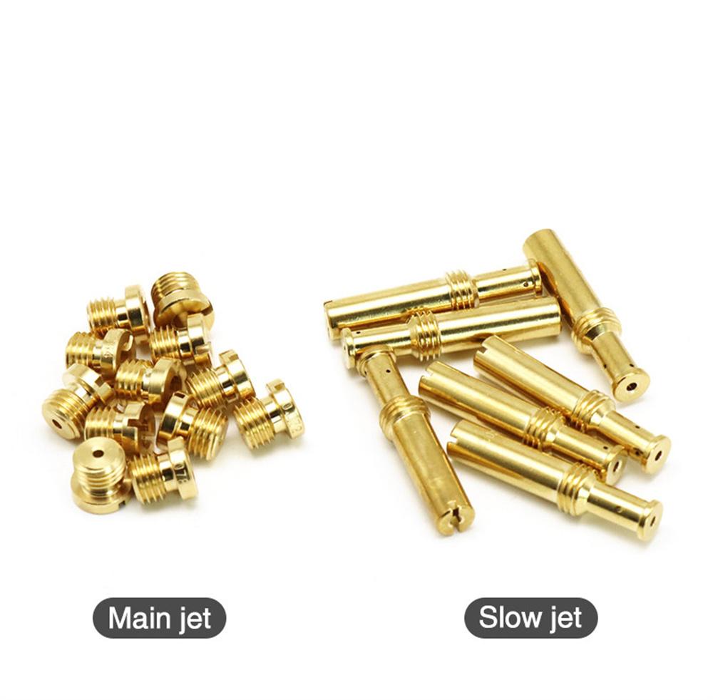 1 Set Carburetor Main Intermediate Jet Kit Copper Carb 35‑0995 Fit For S&S B E G