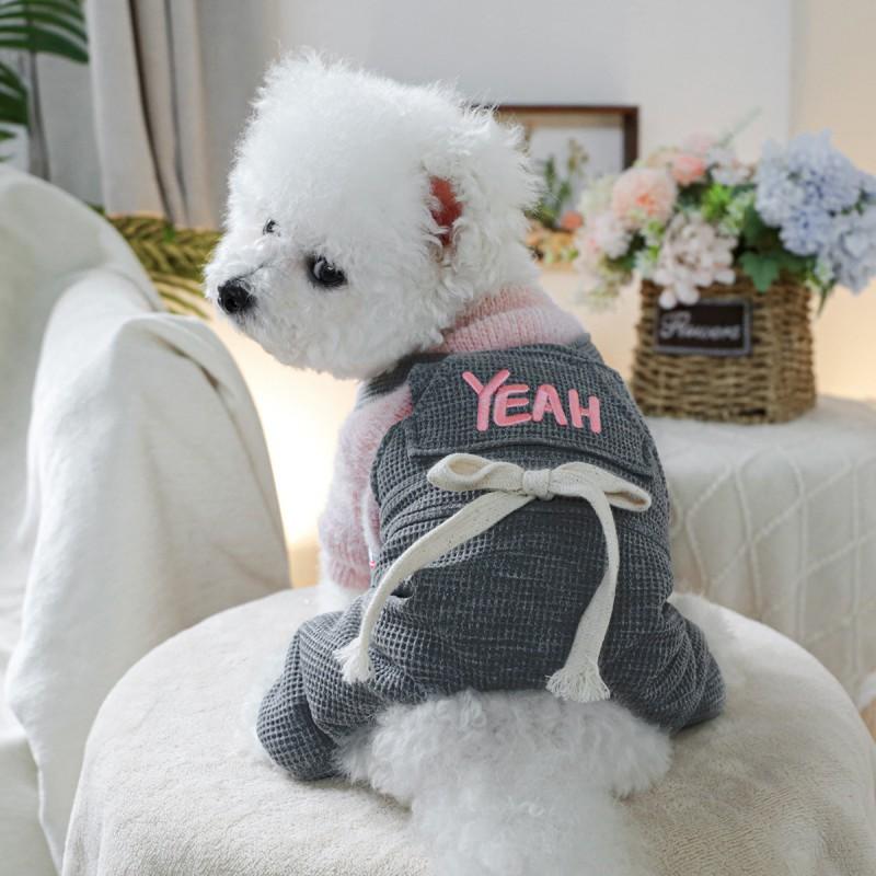 PETCIRCLE Pet Clothes Winter Dog Cat Jumpsuit Warm Four-legged Coat Small Dogs Cats