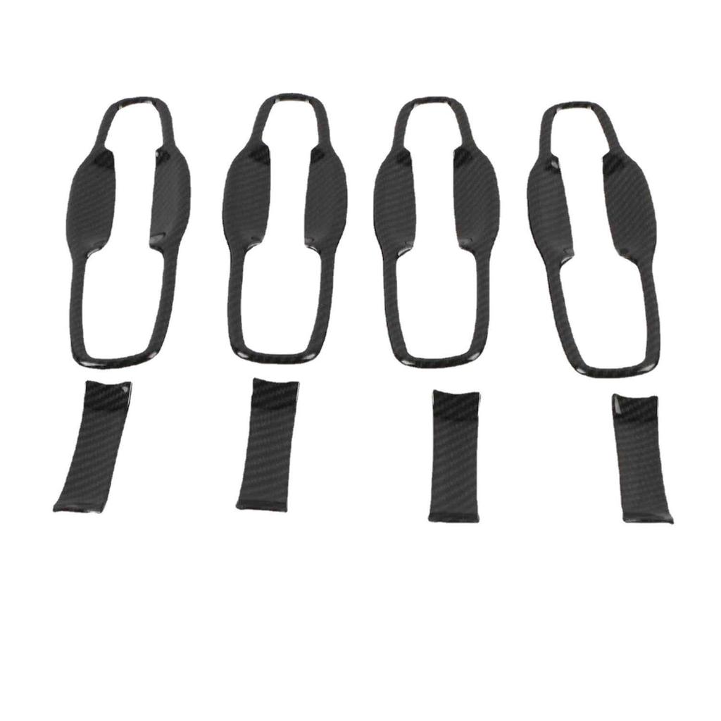 Carbon Fiber Door Handle and Bowl Protector for 11-22 Jeep Grand Cherokee