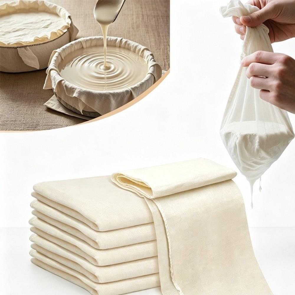 Reusable Reusable Cheesecloth Washable Food Filtering Cloth  Soy Milk Filtering