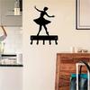 Wall Mounted Coat Hook - Iron Ballet Ballerina Dance Key Holder for Bathroom Entryway