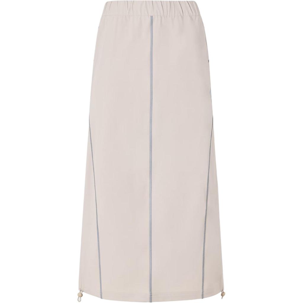 Adidas Womens Fashionable Comfortable Water-Resistant Sports Casual Long Skirt Women Skirts Light-Brown JW1385