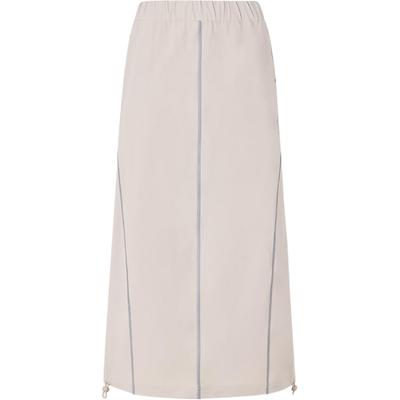 Womens Fashionable Comfortable Water-Resistant Sports Casual Long Skirt Women Skirts Light-Brown JW1385