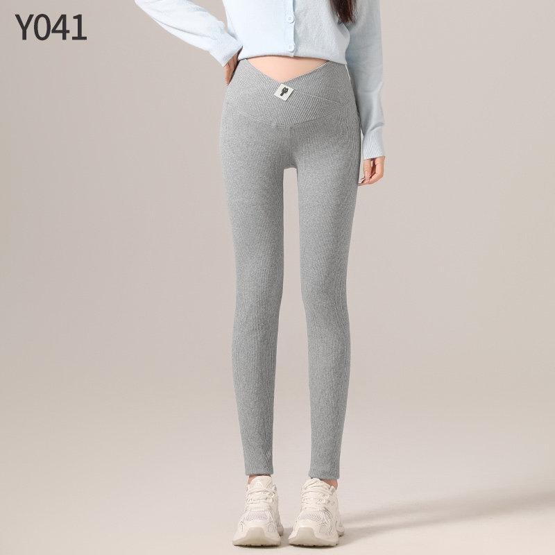 

2026 High Waist Support Maternity Tights - Plus Size Women s Spring & Autumn Long Pants Large [Suit 110-135 lbs] светло-серый