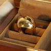 Fashion Women'S Stainless Steel Ring Oval Female Luxury Ring Punk Accessories Aesthetics Zircon Party Gift Wholesale