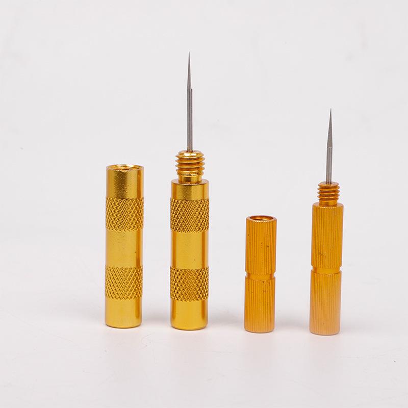 Airbrush Cleaning Pot with Glass Bottle & Metal Stand – Professional Waste Collection Tool