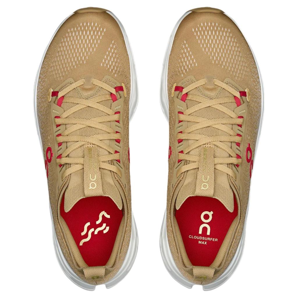 ON Cloudsurfer Max Año del Caballo Zapatillas para Hombre Tan Chai Marfil 3MG10580722