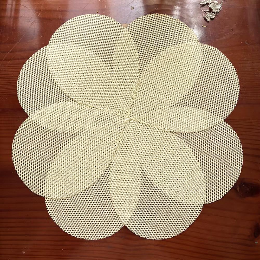 Jute Table Placemats Set With Heatresistant Material For Home Dining And Modern Decor