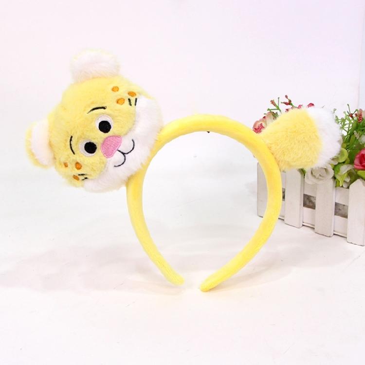 Lightweight Animal Ear Hairband For Active Kids Comfortable Cloth Hair Accessory For Daily Wear Photography
