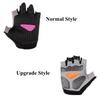 Professional Gym Fitness Breathable Anti-Slip Women Men Half Finger Summer Fishing Cycling Gloves Female Bicycle Bike 1 Pair