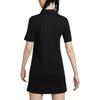 Nike Sportswear Short Sleeved Dress Women's Black/White HJ8149-010