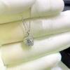 1pc Fashion Inlaid Synthetic Zircon Fashion Necklace