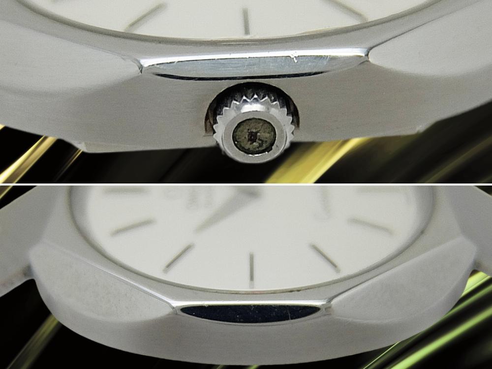 Omega Constellation Ref. 191.0012 Cal. 1330 SS Octagon Design Silver Dial Integrated Bracelet Quartz Used