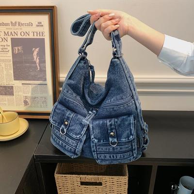 Freizeit-Doppelschultertasche für den Weg zur Arbeit, Personalisierte Einzelschultertasche