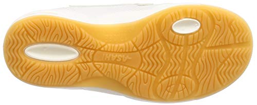 Asahi Dry School Indoor Shoes, Quick-Drying, Sweat-Absorbent, Antibacterial, Made in Japan, Kids', Yellow, Size 24.5 cm, 2E
